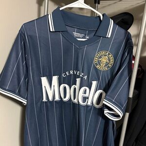 Abercrombie & Fitch Navy Striped Men's Jersey